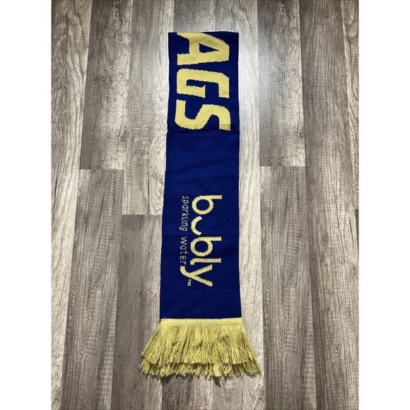 UC Davis Aggies Sports Scarf Gold Blue # Go Ags Aggie Pride Bubly - Picture 7 of 7